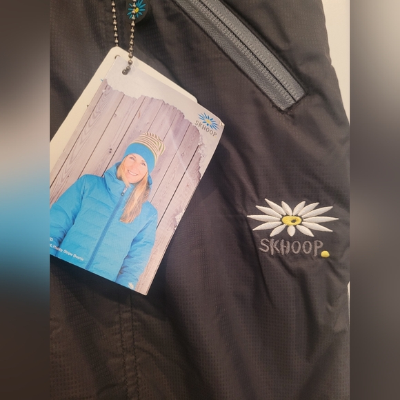 NWT! Skhoop Black Quilted Snow Skirt, Size XXXL - Picture 2 of 7